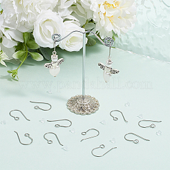 20Pcs Titanium Earring Hooks&nbsp;FIND-BBC0005-23