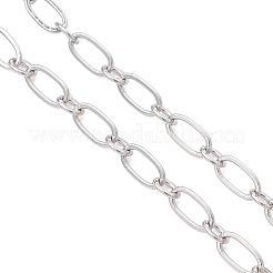 3.5MM Brass Oval Link Chain Bracelets Making&nbsp;AJEW-JB01492