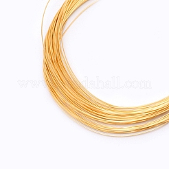 Round Copper Craft Wire&nbsp;KK-WH0034-41G-01