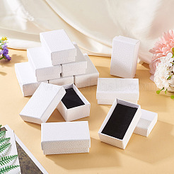 Litchi Textured Paper Jewelry Ring Earrings Storage Boxes&nbsp;CON-TAC0001-22B