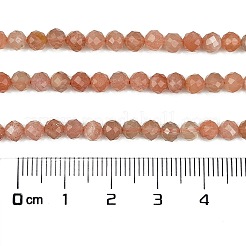 Natural Peach Moonstone Beads Strands&nbsp;G-C127-A02-02