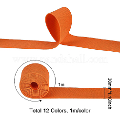12M 12 Colors Ultra Wide Thick Flat Elastic Band&nbsp;EC-BC0001-36