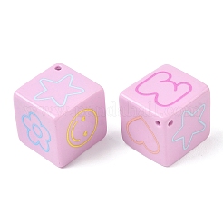 Printed Opaque Resin Beads&nbsp;RE-CBA2A92-03