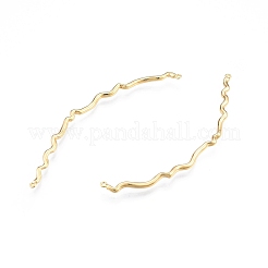 Brass Connector Charms&nbsp;KK-C006-33G