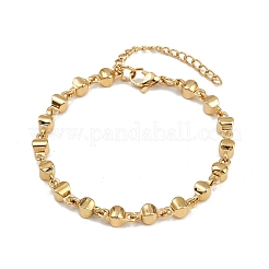 304 Stainless Steel Link Bracelets for Women&nbsp;BJEW-Z143-09G