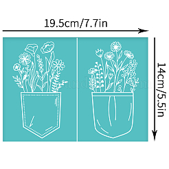Self-Adhesive Silk Screen Printing Stencil&nbsp;DIY-WH0337-077