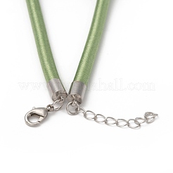 Silk Cord Necklace Making&nbsp;NFS006