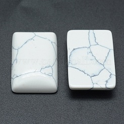 Natural Howlite Cabochons&nbsp;G-E491-E-01