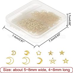 Brass Cabochons&nbsp;MRMJ-OC0002-02G
