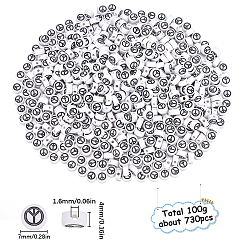 100G Opaque Acrylic Beads&nbsp;MACR-SC0001-49