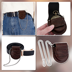 Imitation Leather Watch Pouch&nbsp;AJEW-WH0455-58P
