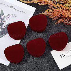 Heart Shape Velvet Ring Boxes&nbsp;VBOX-PH0001-01