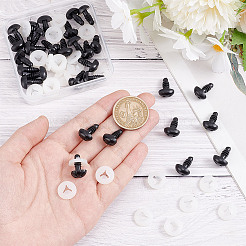 30 Sets Plastic Dog Safety Craft Noses&nbsp;FIND-GO0002-17D