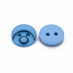 2-Hole Plastic Buttons&nbsp;BUTT-N018-014