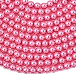 Glass Pearl Beads&nbsp;HY-J001-4mm-HX053
