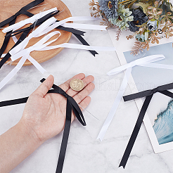 60pcs 2 Colors Polyester Bowknot Ornament Accessories&nbsp;DIY-WR0004-55