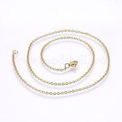 304 Stainless Steel Cable Chains Necklaces&nbsp;MAK-L015-34A