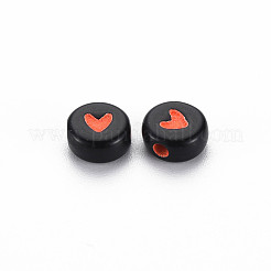 Opaque Black Acrylic Beads&nbsp;MACR-S273-40