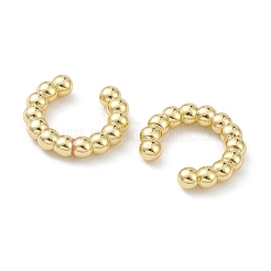 Rack Plating Brass Cuff Earrings&nbsp;LS-EJEW-K245-09G