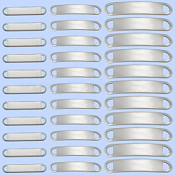 60Pcs 3 Styles 201 Stainless Steel Links/Connectors&nbsp;STAS-BBC0007-44