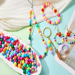 35G Opaque Acrylic Beads&nbsp;OACR-SZ0001-60