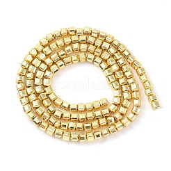 Electroplated Synthetic Non-Magnetic Hematite Beads Strands&nbsp;G-U003-18A-01