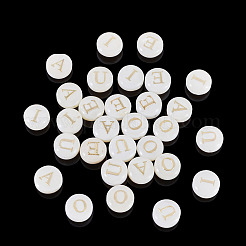 30Pcs 5 Styles Natural Freshwater Shell Beads&nbsp;SHEL-TA0001-32