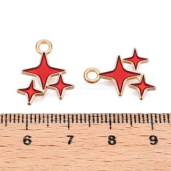 Alloy Enamel Pendants&nbsp;X1-ENAM-T020-38C-RS