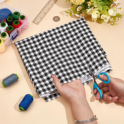 Tartan Pattern Cotton Fabric&nbsp;AJEW-WH0410-121A