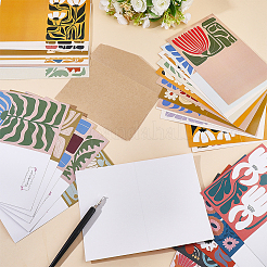 24Pcs Pcs Paper Greeting Card&nbsp;AJEW-ME0004-02