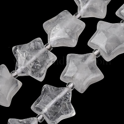 Natural Quartz Crystal Beads Strands&nbsp;G-K359-E21