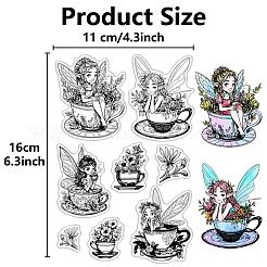 Plastic Stamps&nbsp;DIY-WH20018-0182