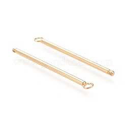 Brass Links Connectors&nbsp;KK-F820-37G