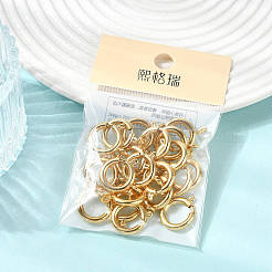 SHEGRACE Brass Spring Ring Clasps&nbsp;XGRPCN223-224G