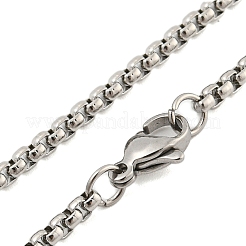 Non-Tarnish 201 Stainless Steel Pendant Necklaces&nbsp;LS-NJEW-H030-01P