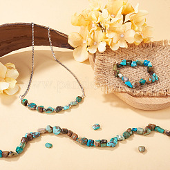 1 Strand Natural HuBei Turquoise Beads Strands&nbsp;G-TA0003-48