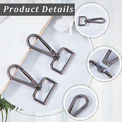 16Pcs Zinc Alloy Swivel Clasps&nbsp;FIND-SP0003-73B