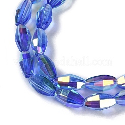 Electroplate Glass Beads Strands&nbsp;GLAA-Q101-03B-AB04
