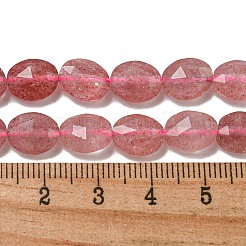 Natural Strawberry Quartz Beads Strands&nbsp;G-P544-D09-01