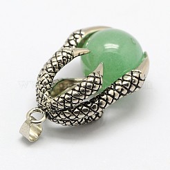 Vintage Natural Bezel Mixed Gemstone Pendants&nbsp;G-M038-03