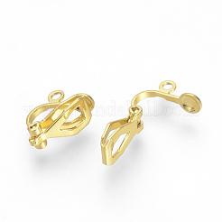 Iron Clip-on Earring Findings&nbsp;X-KK-R071-06G