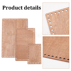 Wooden Basket Bottoms&nbsp;TOOL-WH0159-02A