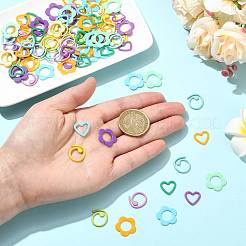 96Pcs 12 Styles Plastic Knittings Tool&nbsp;DIY-FS0010-60