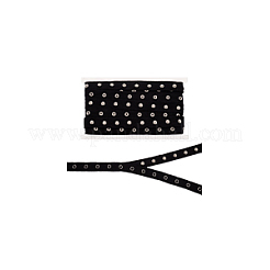 5 Yards 201 Stainless Steel Snap Button Tape&nbsp;OCOR-WH0078-190A-01P