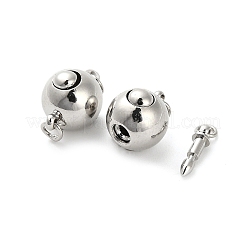 Brass Box Clasps&nbsp;KK-K299-01P