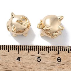 Brass Charms&nbsp;KK-C077-11G