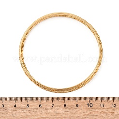 5Pcs 304 Stainless Steel Bangle Set for Women&nbsp;LS-BJEW-S162-01C-G