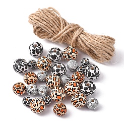 DIY Wood Beaded Pendant Display Decoration Making Kit&nbsp;DIY-YW0005-97