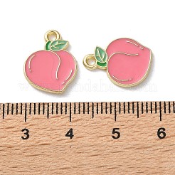 Fruit Alloy Enamel Charms&nbsp;PALLOY-S058-01LG-24