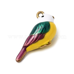 304 Stainless Steel Enamel Pendants&nbsp;STAS-G386-02G-01